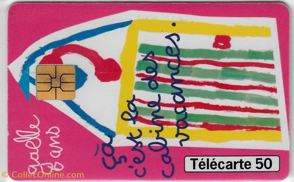 divers telecartes cartes telephoniques 1999 05 dessin enfant