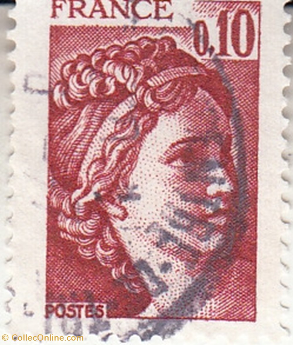 1978 Sabine de Gandon 0,10b timbres 1978 sabine de gandon 0 10b