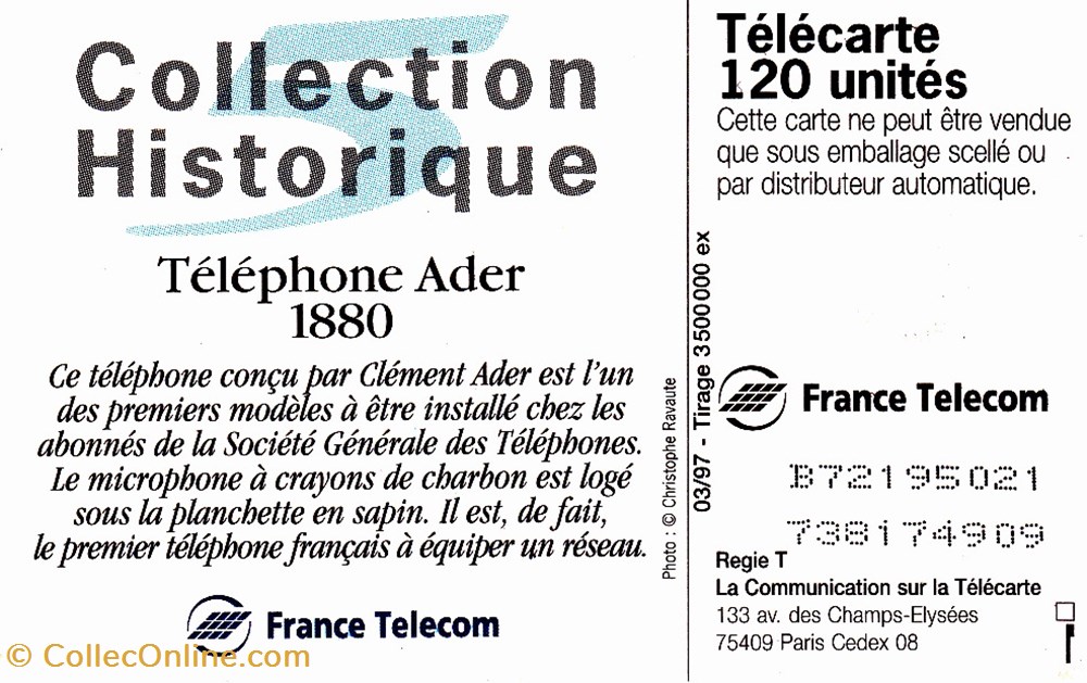 1997-03 Telephone Ader divers 1997 03 telephone ader