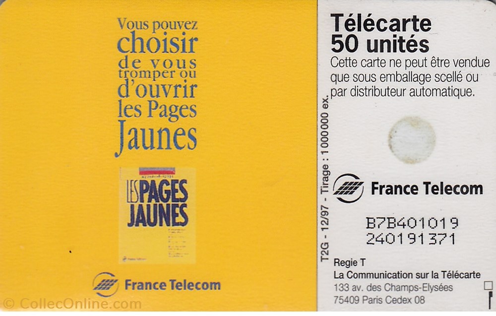 1997-12 Pages Jaunes divers 1997 12 pages jaunes