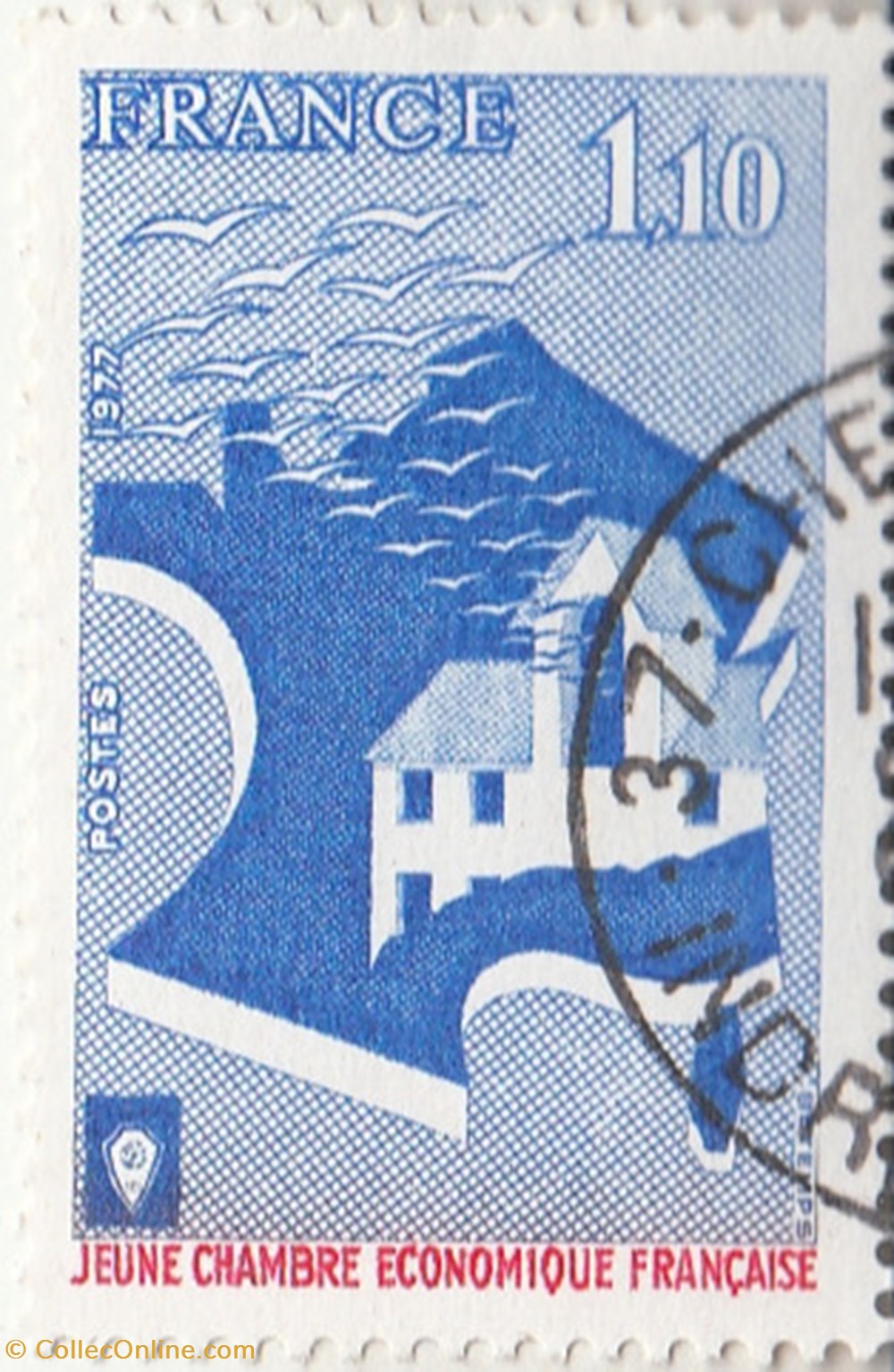 timbres 1977 jeune chambre economique 1942