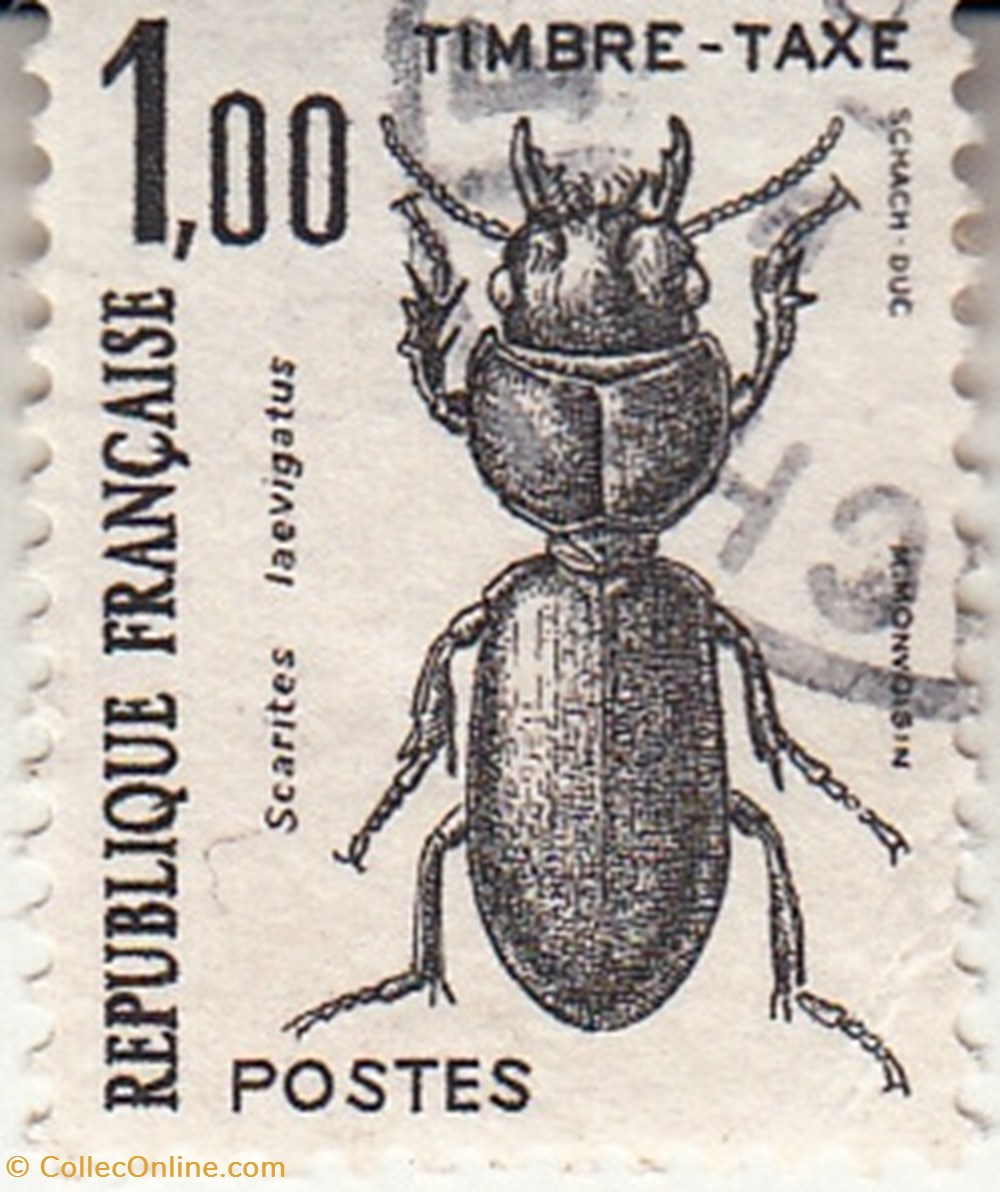 1982 Scarites laevigatus timbres 1982 scarites laevigatus