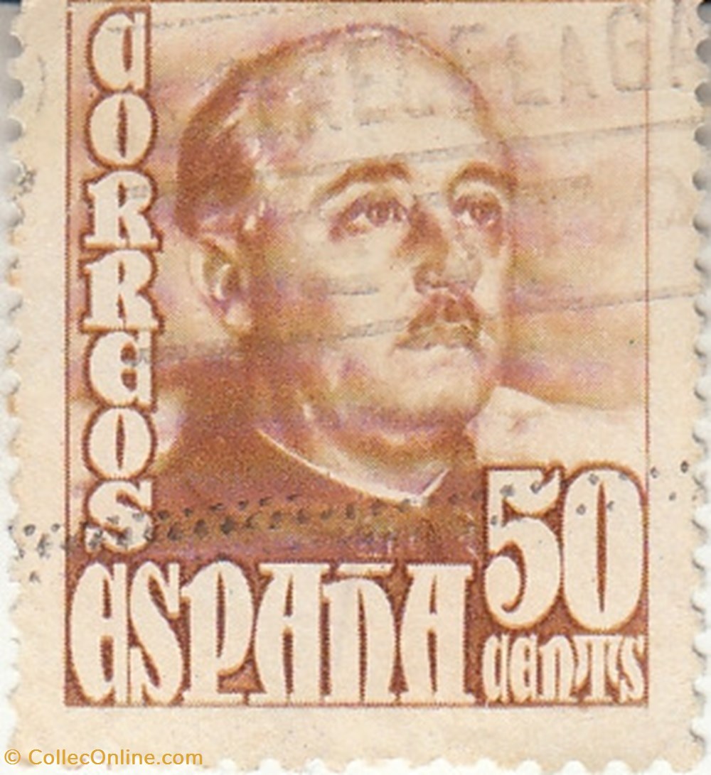 timbres 1948 general franco