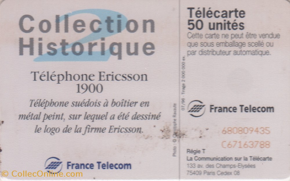 1996-07 Telephone Ericsson divers 1996 07 telephone ericsson