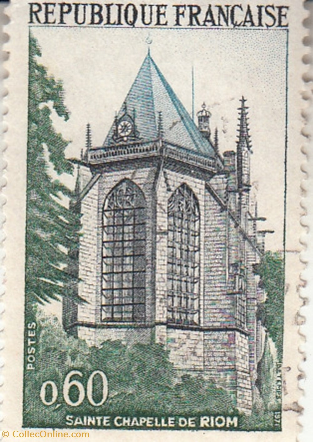 timbres 1971 sainte chapelle de riom 1683