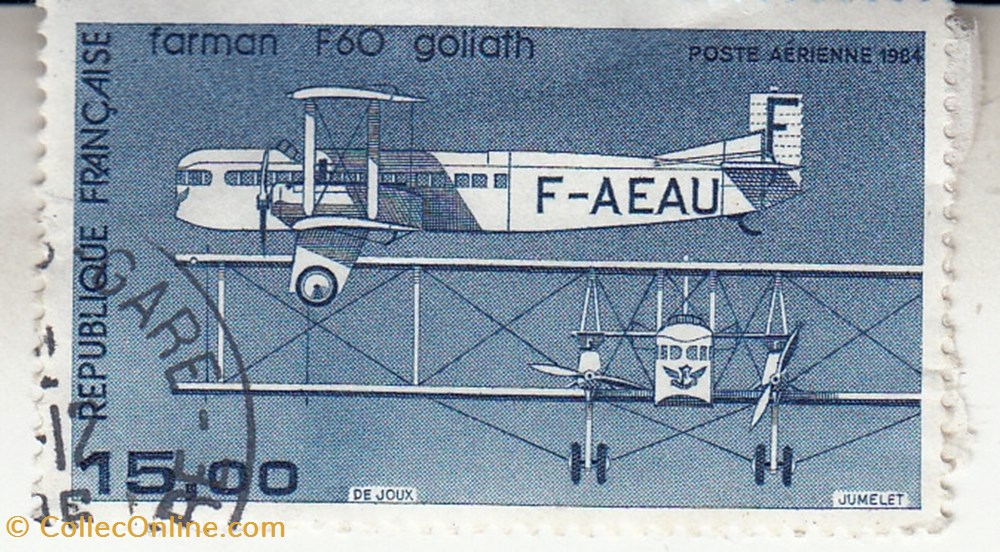 timbres 1984 farman f60 goliath 0057
