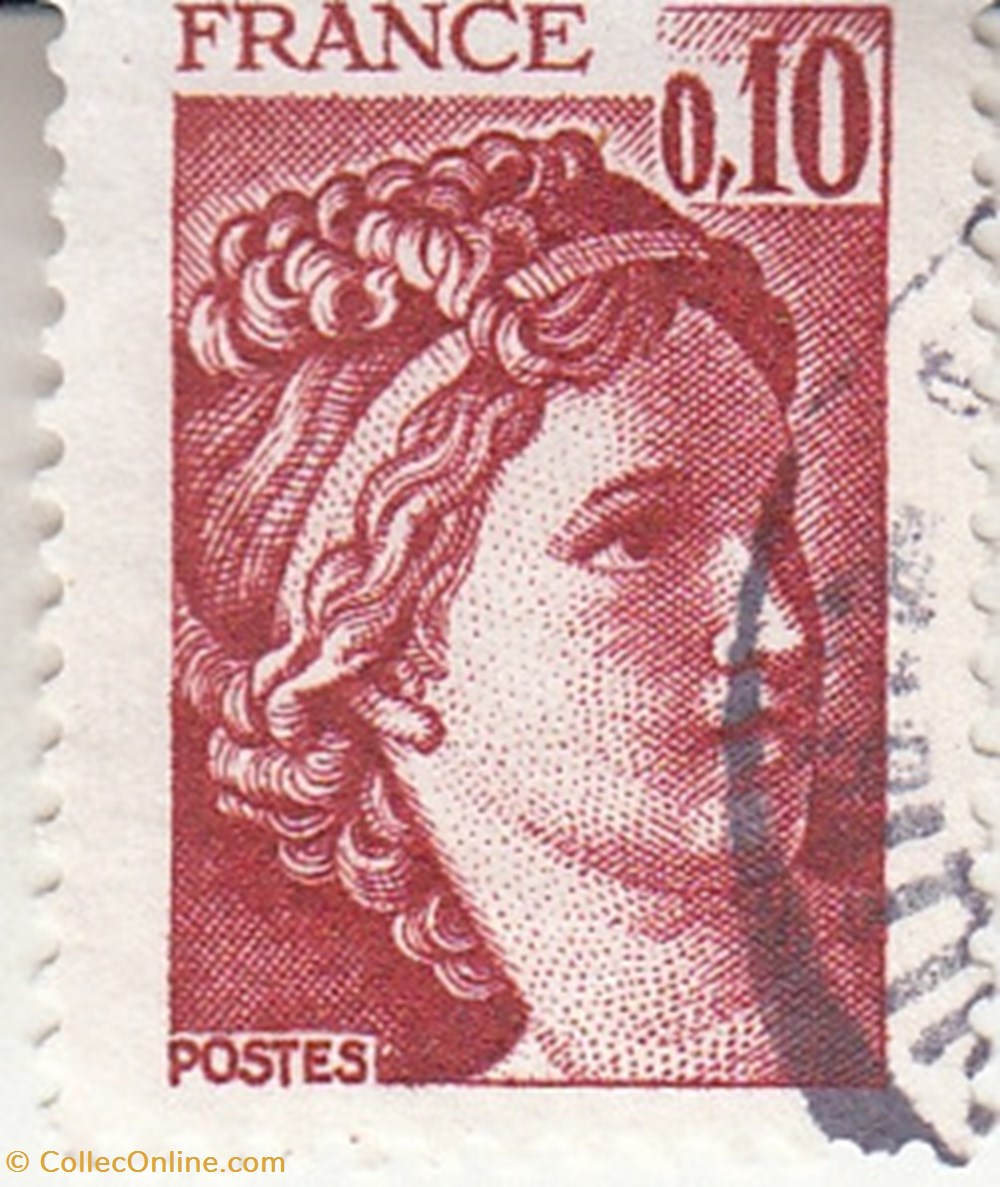 1978 Sabine de Gandon 0,10b timbres 1978 sabine de gandon 0 10b