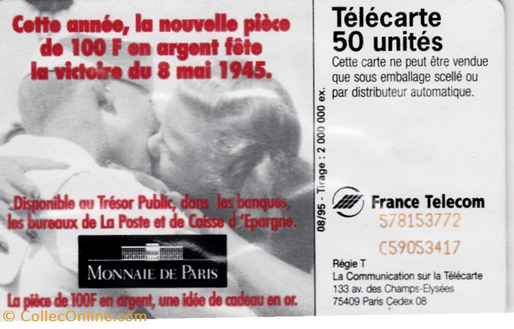 1995-08 Monnaie de Paris divers 1995 08 monnaie de paris