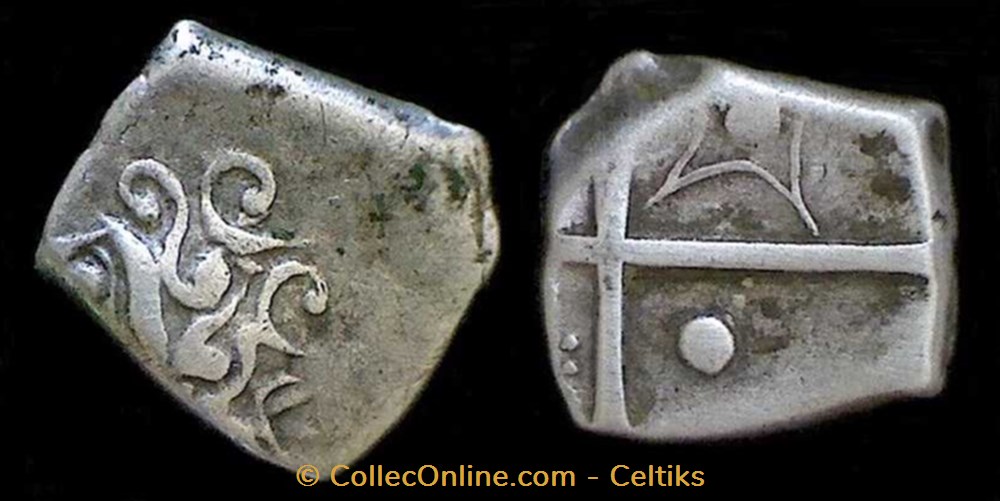monnaies antiques celtes drachme au style flamboyant