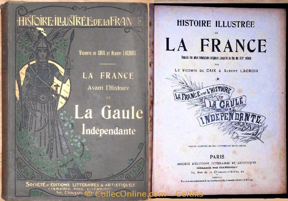 livres bd revues histoire la france avant histoire et la gaule independante