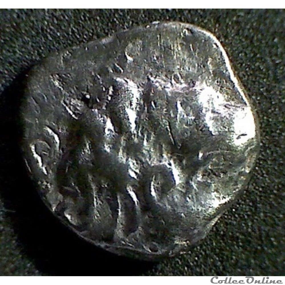 série 878 DT 3185 quinaire à la lyre et au S monnaie antique gauloise serie 878 dt 3185 quinaire a la lyre et au s