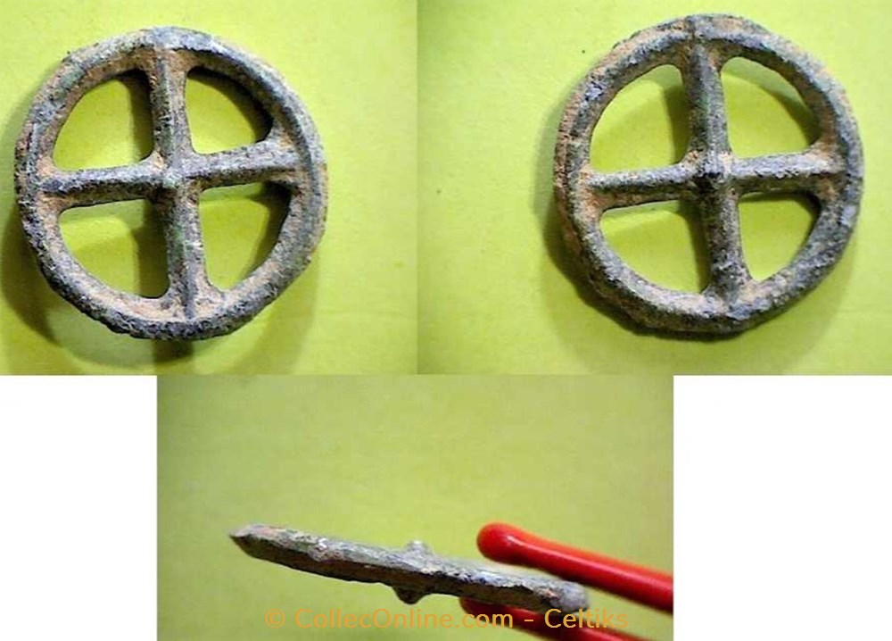 rouelle potin (c) art antiquites archeologie europe rouelle potin c