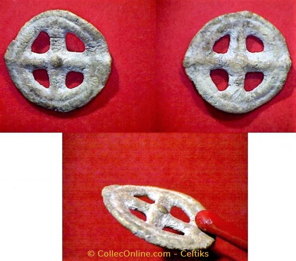 art antiquites archeologie europe rouelle plomb e