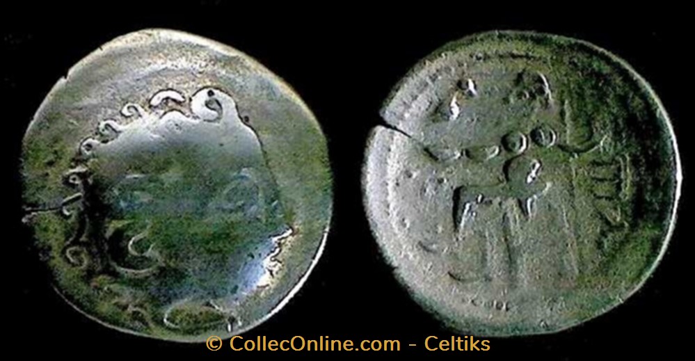 DANUBE - imitation de PHILIPPE III de MACEDOINE monnaies antiques celtes danube imitation de philippe iii de macedoine