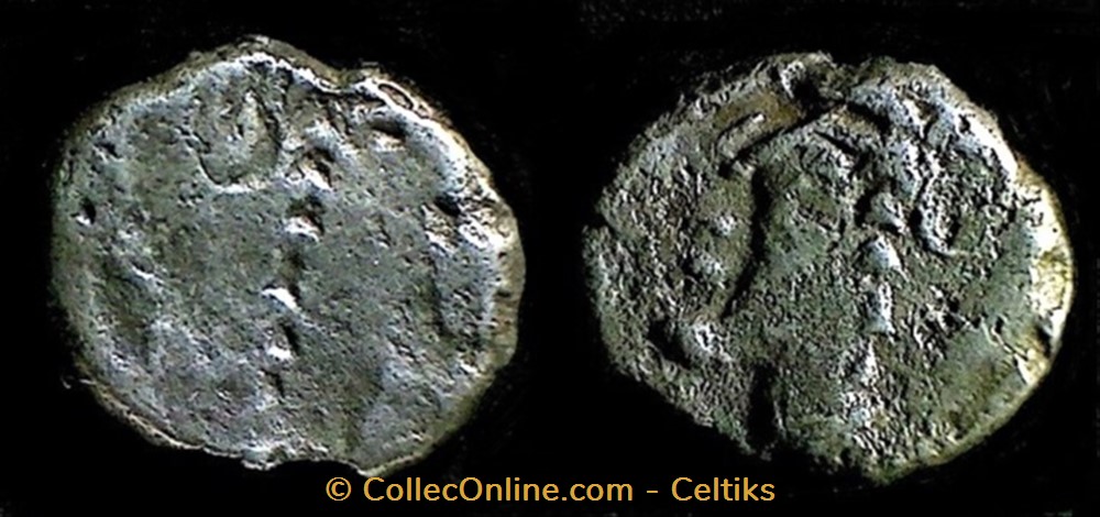 monnaie antique av jc a ap gauloise incus denier togirix