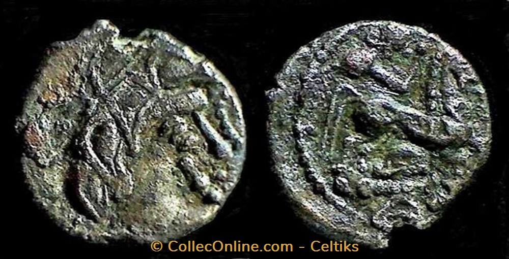 drachme d'argent à l'hippophore monnaies antiques celtes drachme argent a hippophore