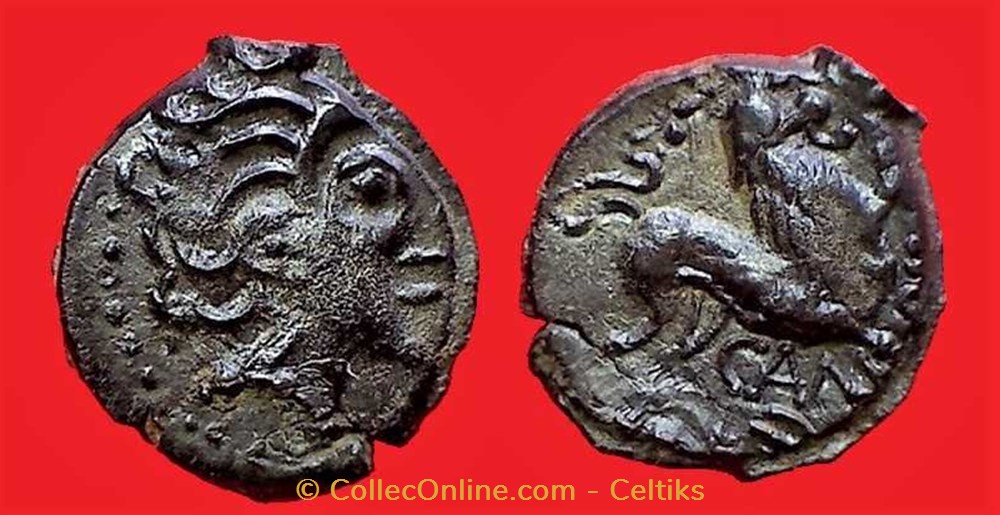 monnaies antiquite av jc ap celtes bronze cambil var