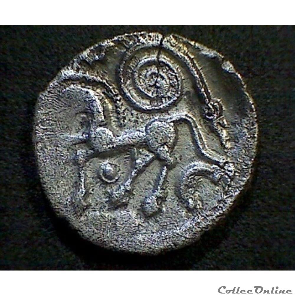 série 1091 DT 3434 quinaire au lituus monnaie antique gauloise serie 1091 dt 3434 quinaire au lituus