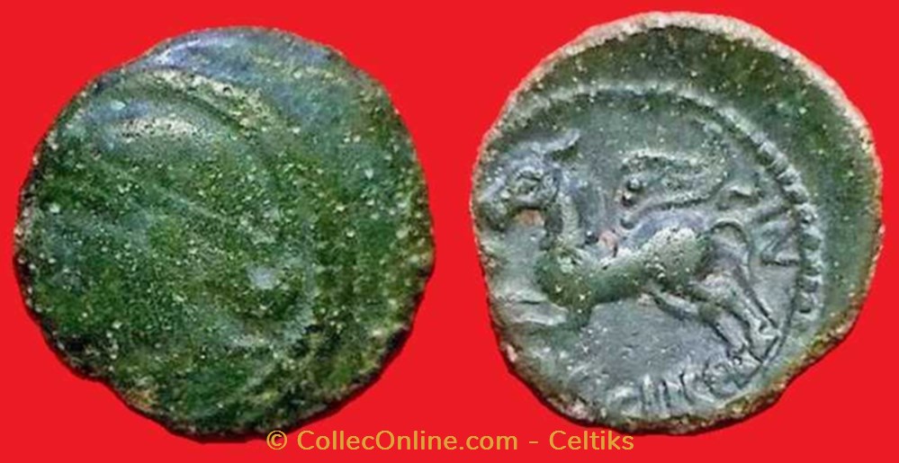 bronze CRICIRONIS type 1 monnaies antiques a celtes bronze cricironis type 1