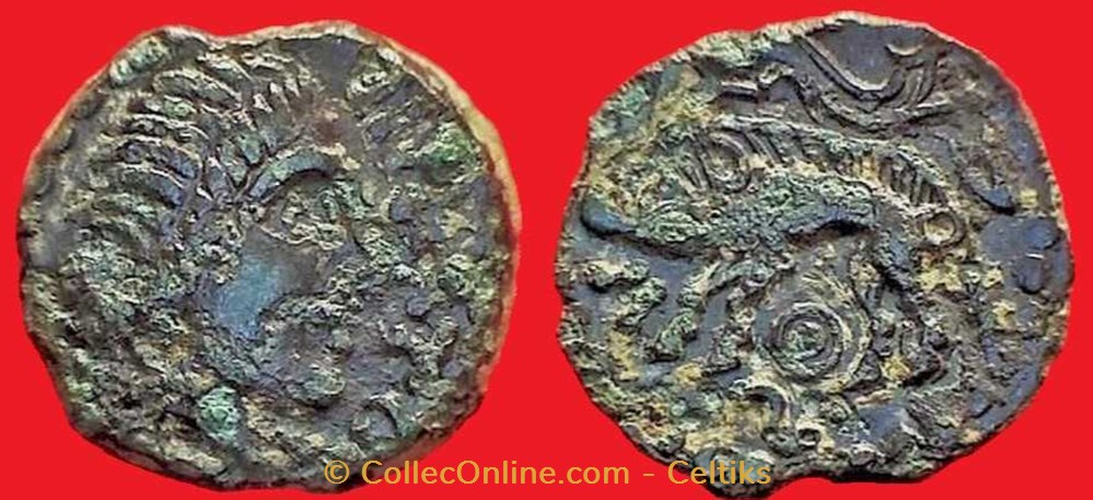 bronze IIRATOS monnaies antiques celtes bronze iiratos