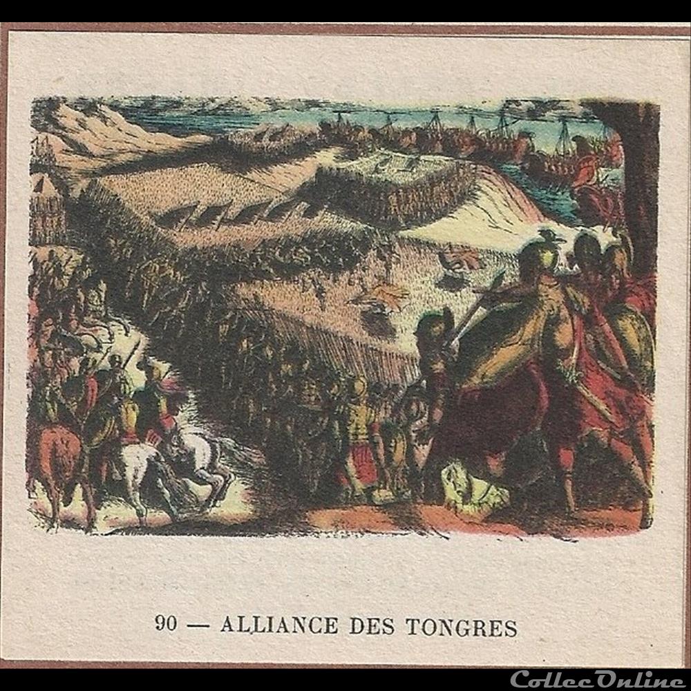alliance des tongres chromo image alimentaire touristique alliance des tongres