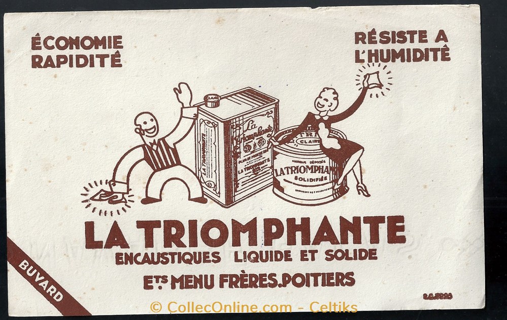 buvard - quincaillerie objets publicitaires buvards buvard quincaillerie