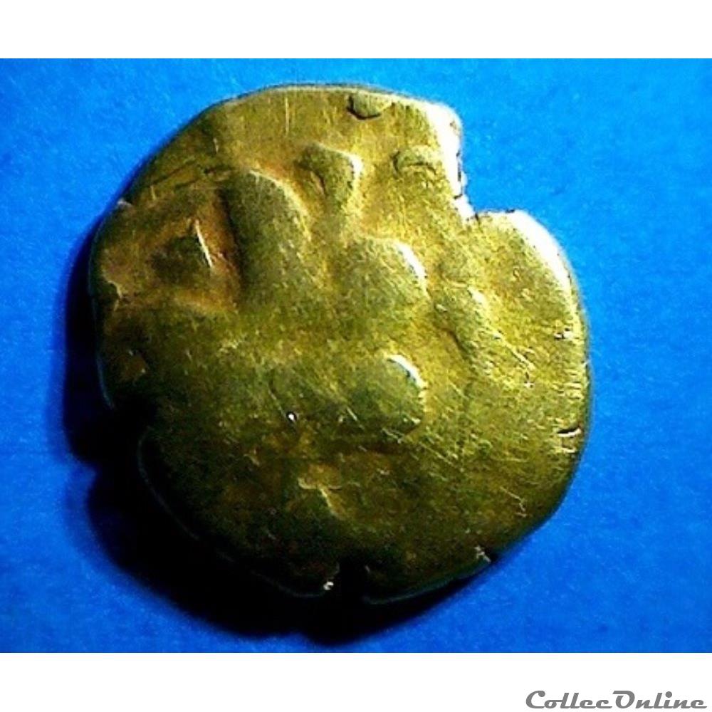 monnaie antique gauloise serie 505a dt 2564 hemistatere or a aigle tete a gauche