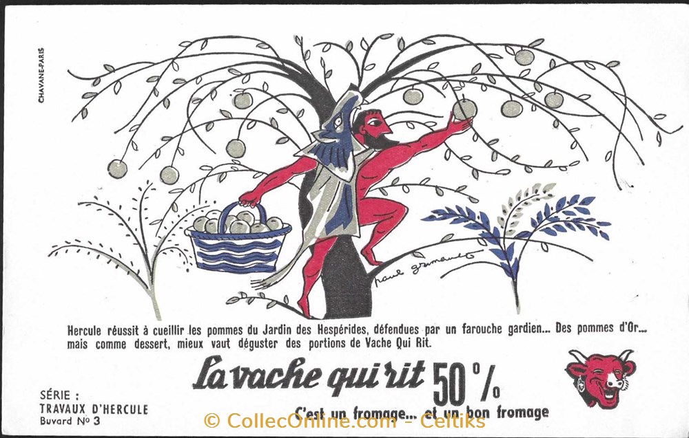 objets publicitaires buvards buvard vache qui rit a