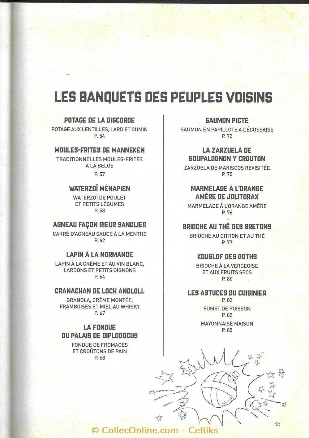 livres bd revues cuisine les baquets asterix