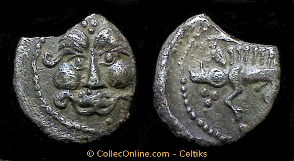 série 380 DT S 3453 D obole du pont de la chaloire monnaie antique av jc ap gauloise serie 380 dt s 3453 d obole du pont de la chaloire