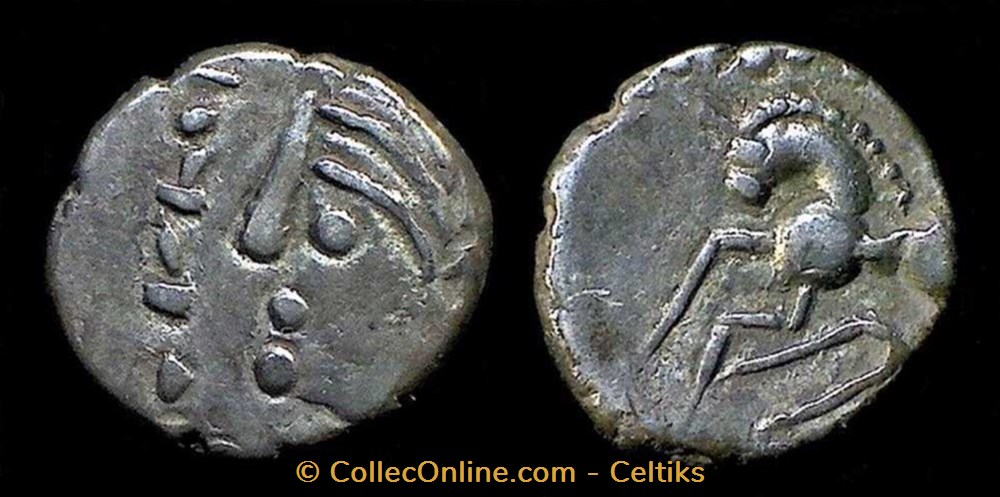 denier TOGIRIX monnaies antiques a celtes denier togirix