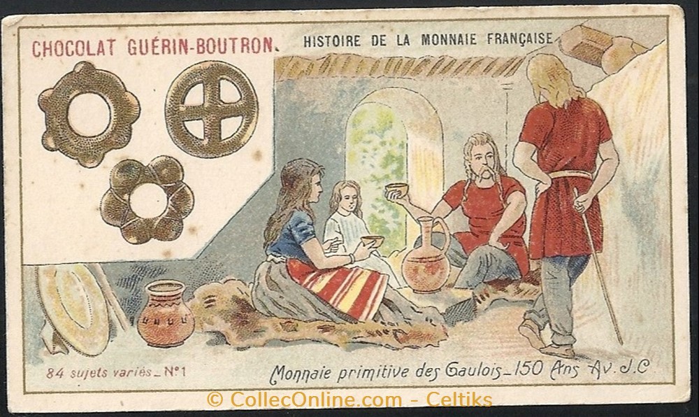 chromo - GUERIN BOUTRON vieux papier image chromo guerin boutron