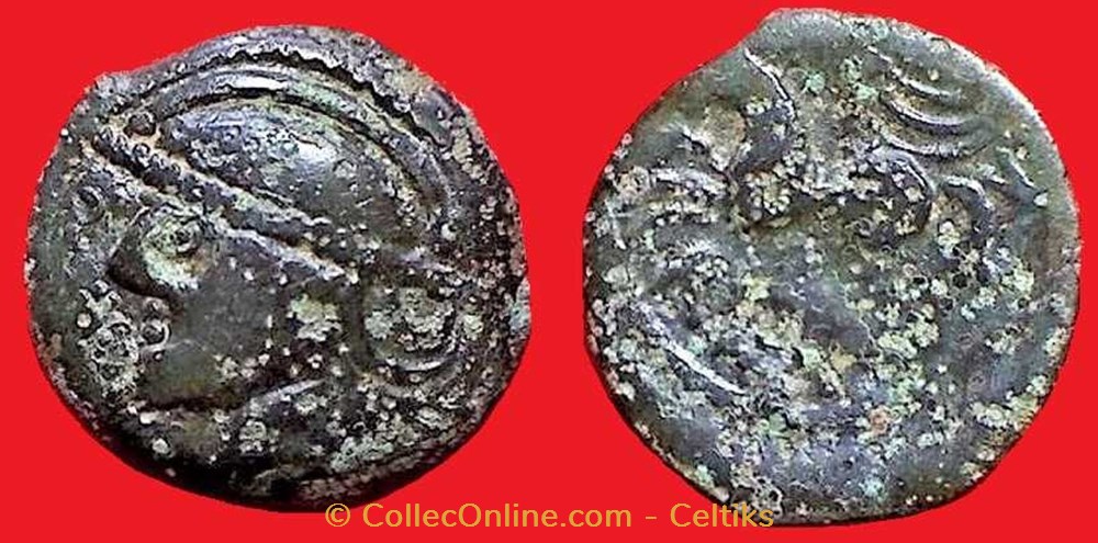 bronze CRICIR V type 2 monnaies antiques a celtes bronze cricir v type 2