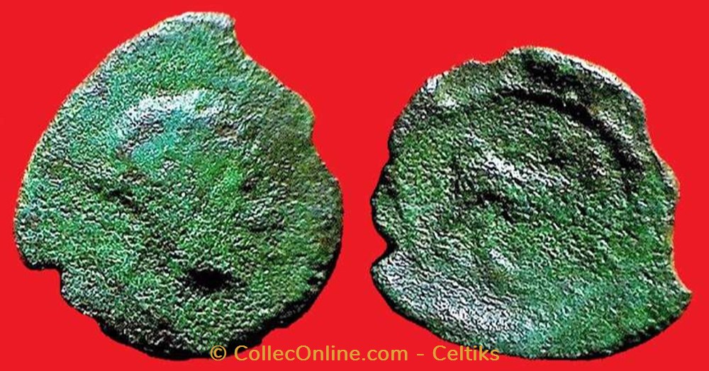 bronze au lion monnaies antiques celtes bronze au lion
