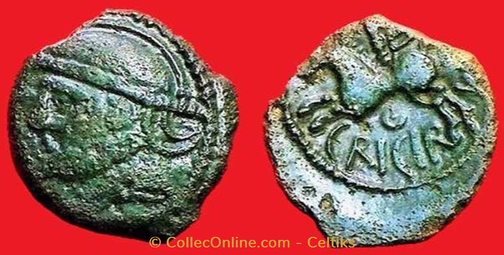 bronze CRICIR V type 3 monnaies antiques a celtes bronze cricir v type 3
