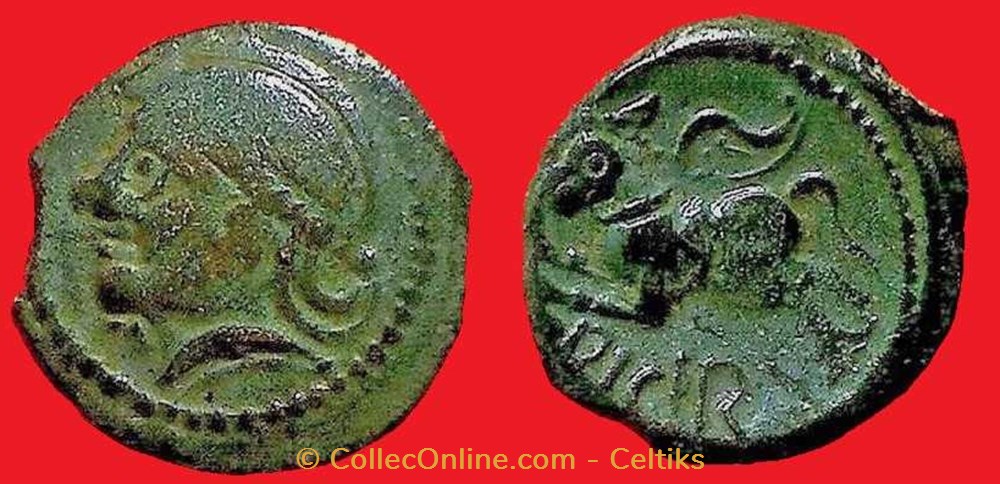bronze CRICIRV type 2 monnaies antiques a celtes bronze cricirv type 2