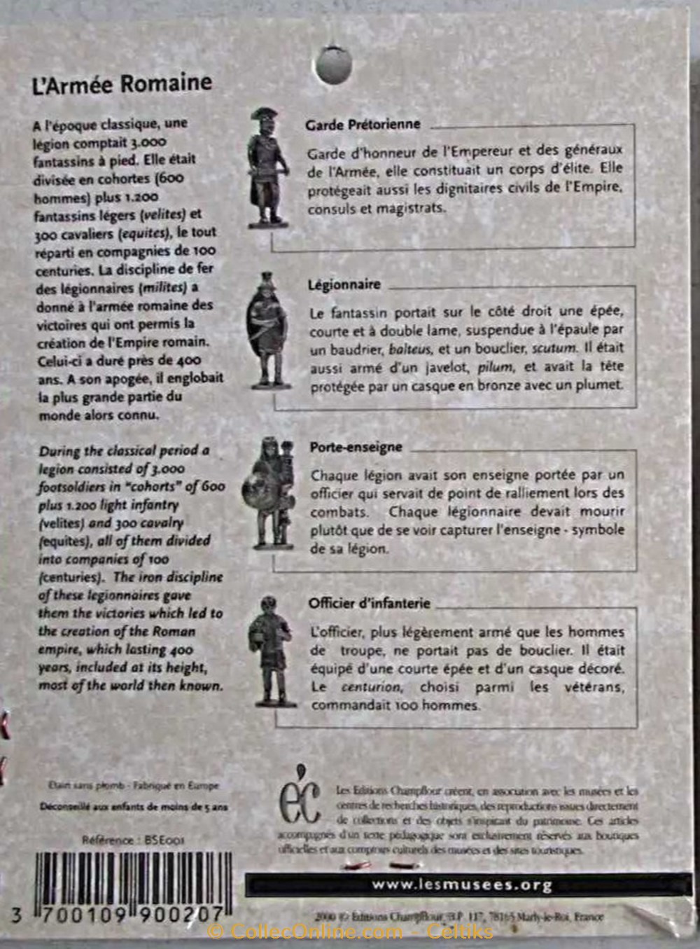 science enseignement document pedagogique guerriers gaulois et romains