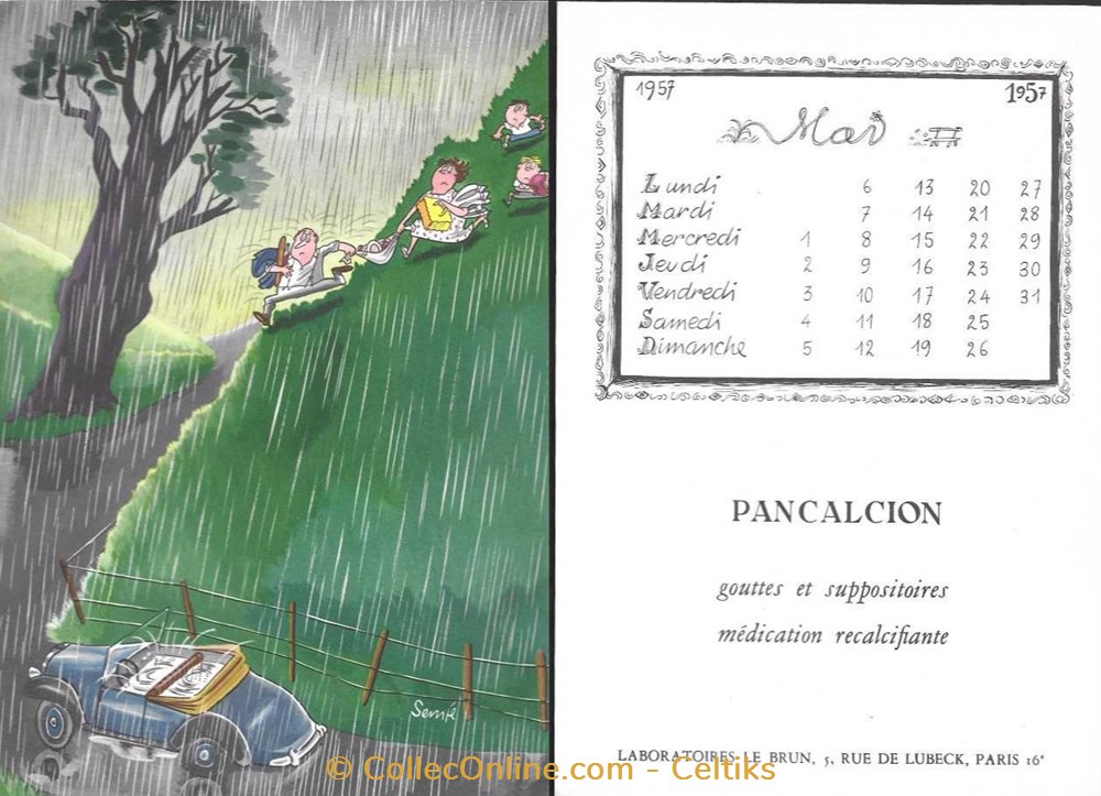 science pharmacie laboratoire le brun 1957 sempe b
