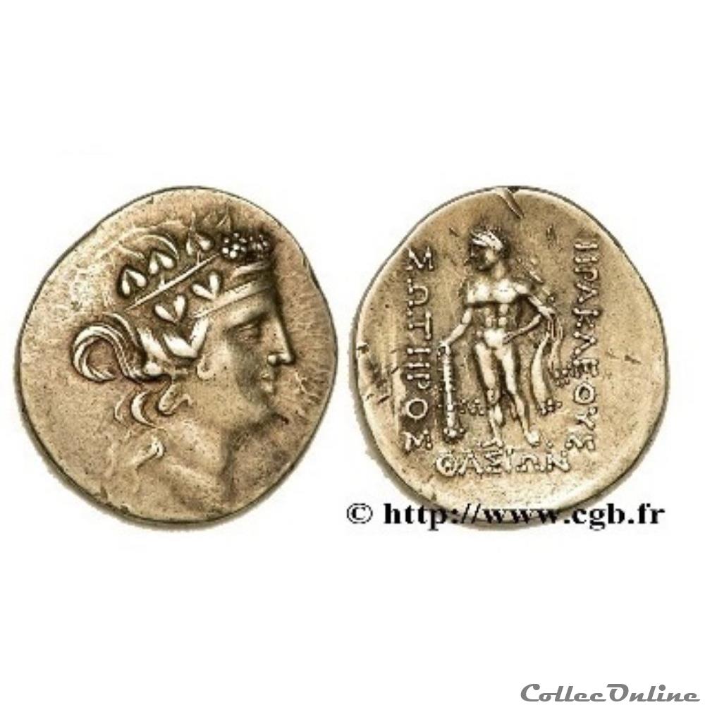 imitation du tétradrachme de THASOS 2 monnaie antique gauloise imitation du tetradrachme de thasos