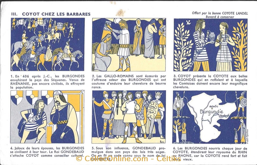 objets publicitaires buvards buvard alimentation landel