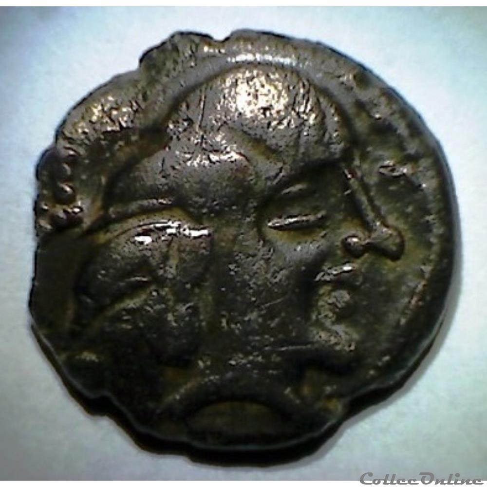 série 1259 DT 3653 statère d'électrum à la main monnaie antique gauloise serie 1259 dt 3653 statere electrum a la main