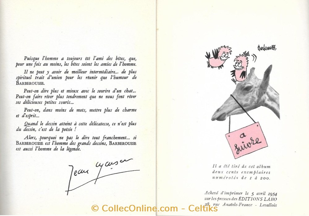 science pharmacie editions labo 1954 barberousse nos amis et nos ennuis 1er