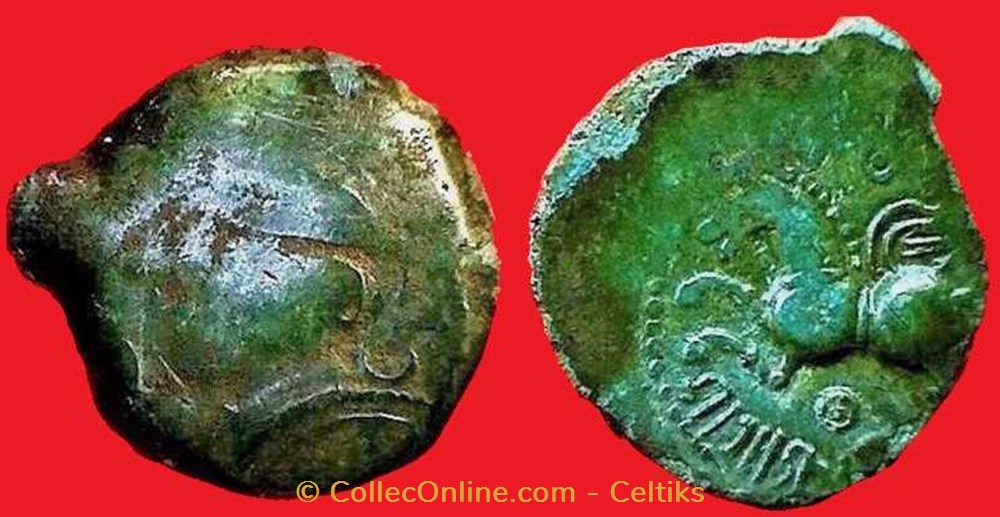 bronze CRIICIR monnaies antiques a celtes bronze criicir
