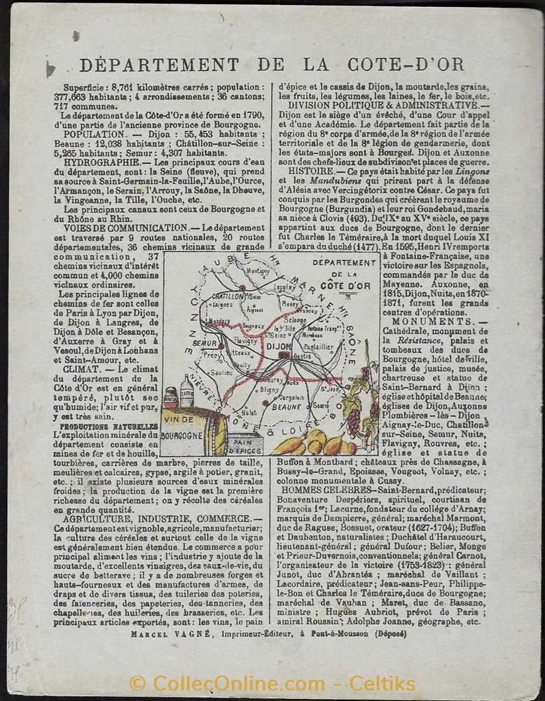 protège cahier - VERCINGETORIX à ALESIA documents anciens buvards cahiers illustres protege cahier vercingetorix a alesia