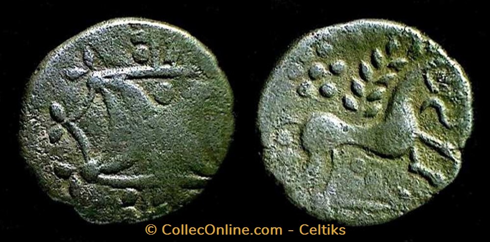 denier EAST-ANGIAN monnaies antiques celtes denier east angian
