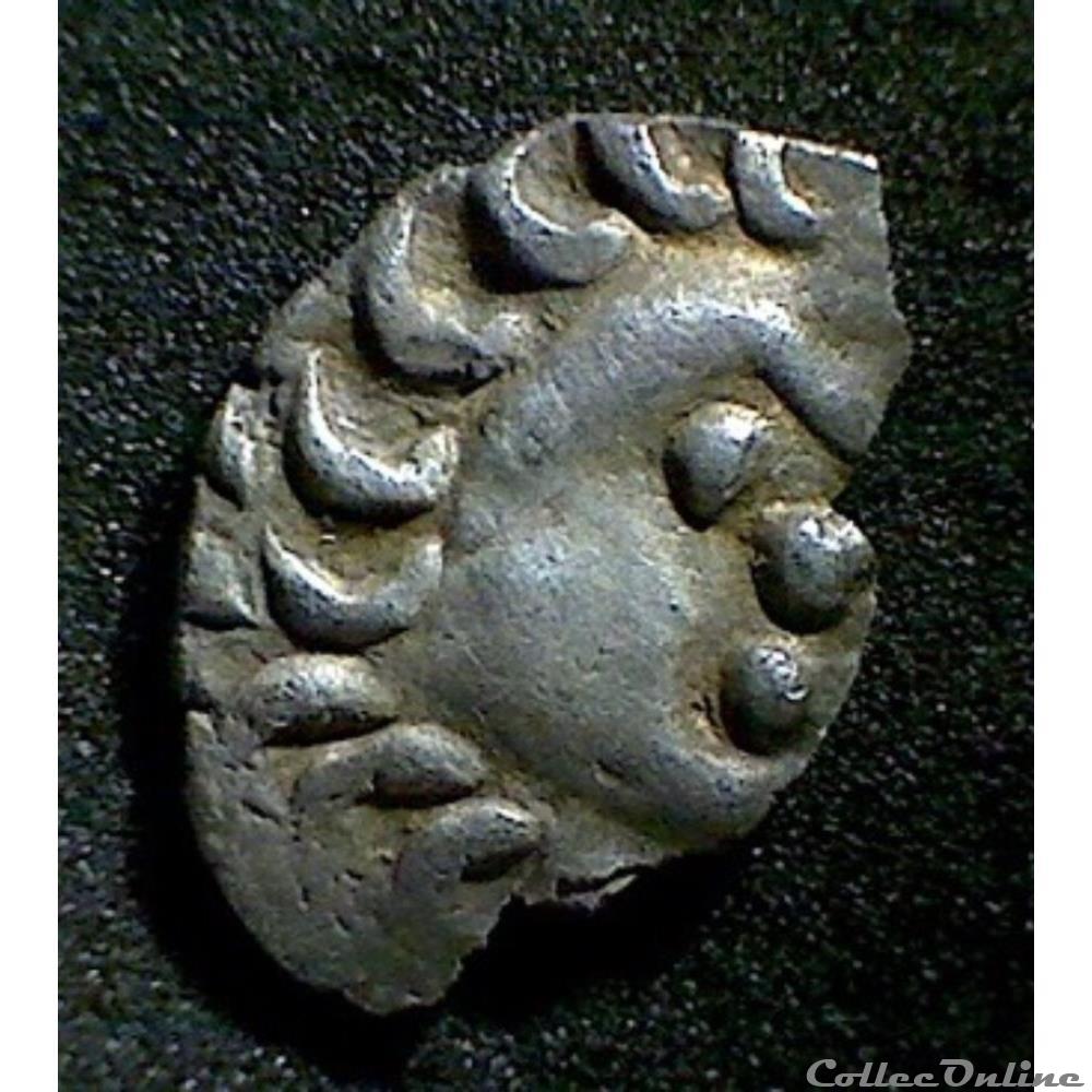 monnaie antique gauloise quinaire de baviere type schomaich