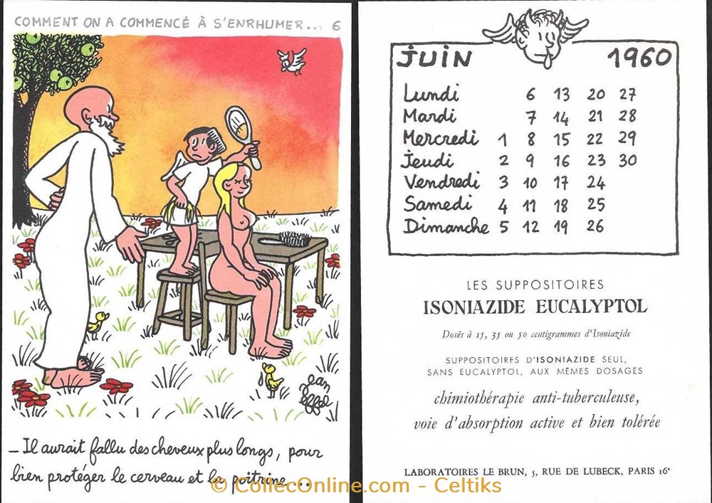 laboratoire LE BRUN 1960 - JEAN EFFEL b 2 science pharmacie laboratoire le brun 1960 jean effel b