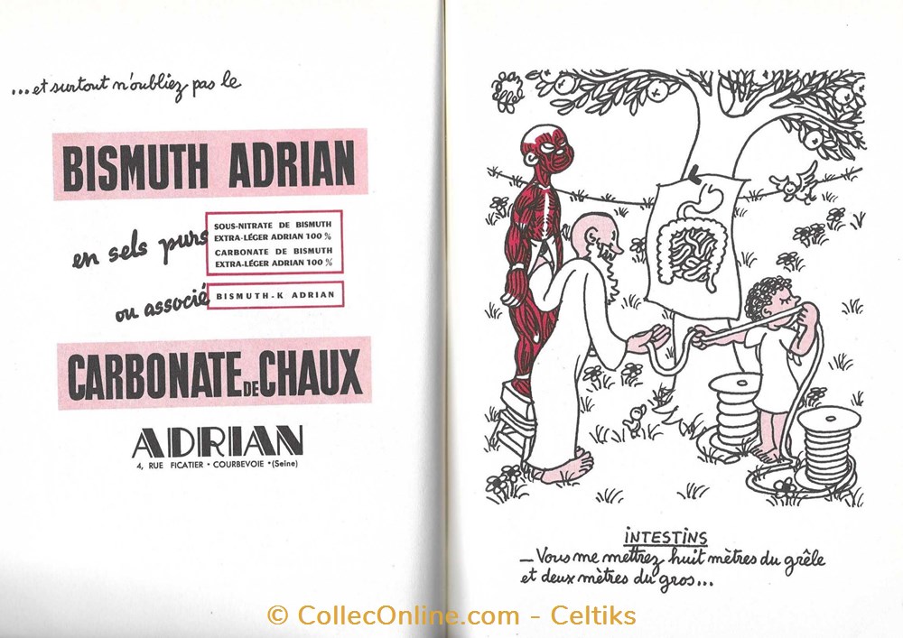 éditions LABO 1953 - JEAN EFFEL la création de l'homme 2em 5 science pharmacie editions labo 1953 jean effel la creation de homme 2em