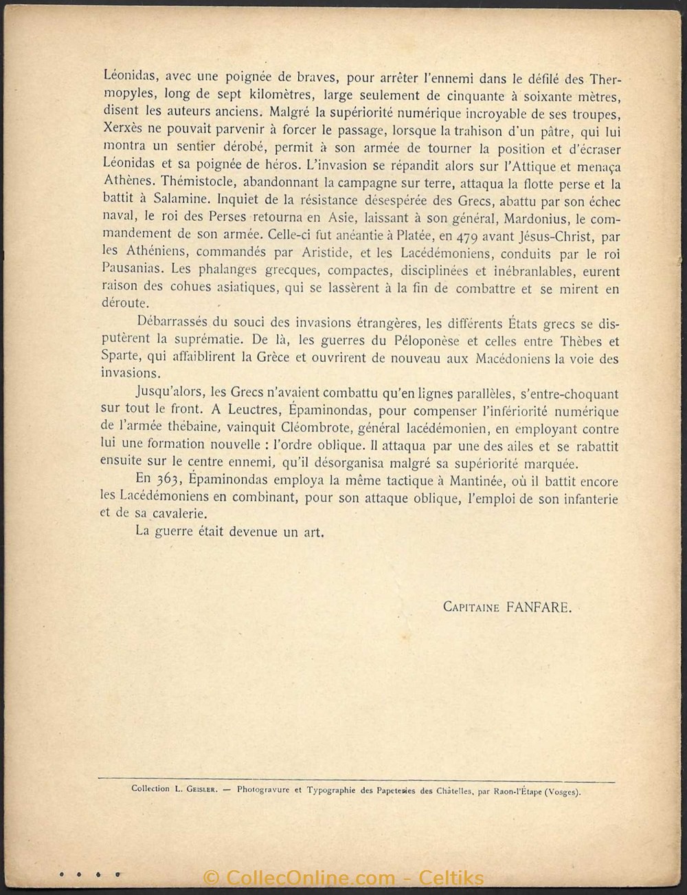 protège cahier - les luttes dans l'antiquité 4 documents anciens buvards cahiers illustres protege cahier les luttes dans antiquite