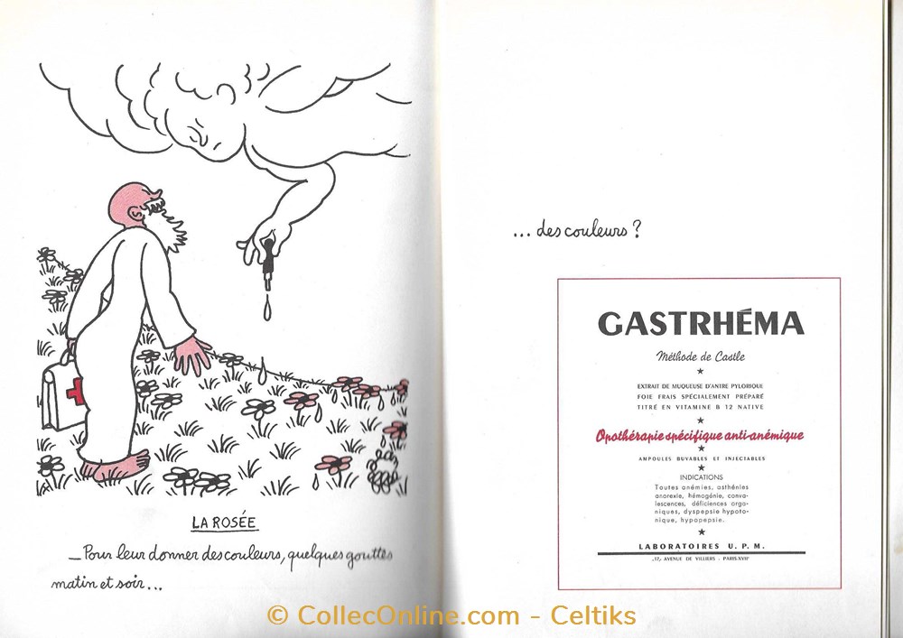 objets publicitaires editions labo 1954 jean effel la creation des plantes
